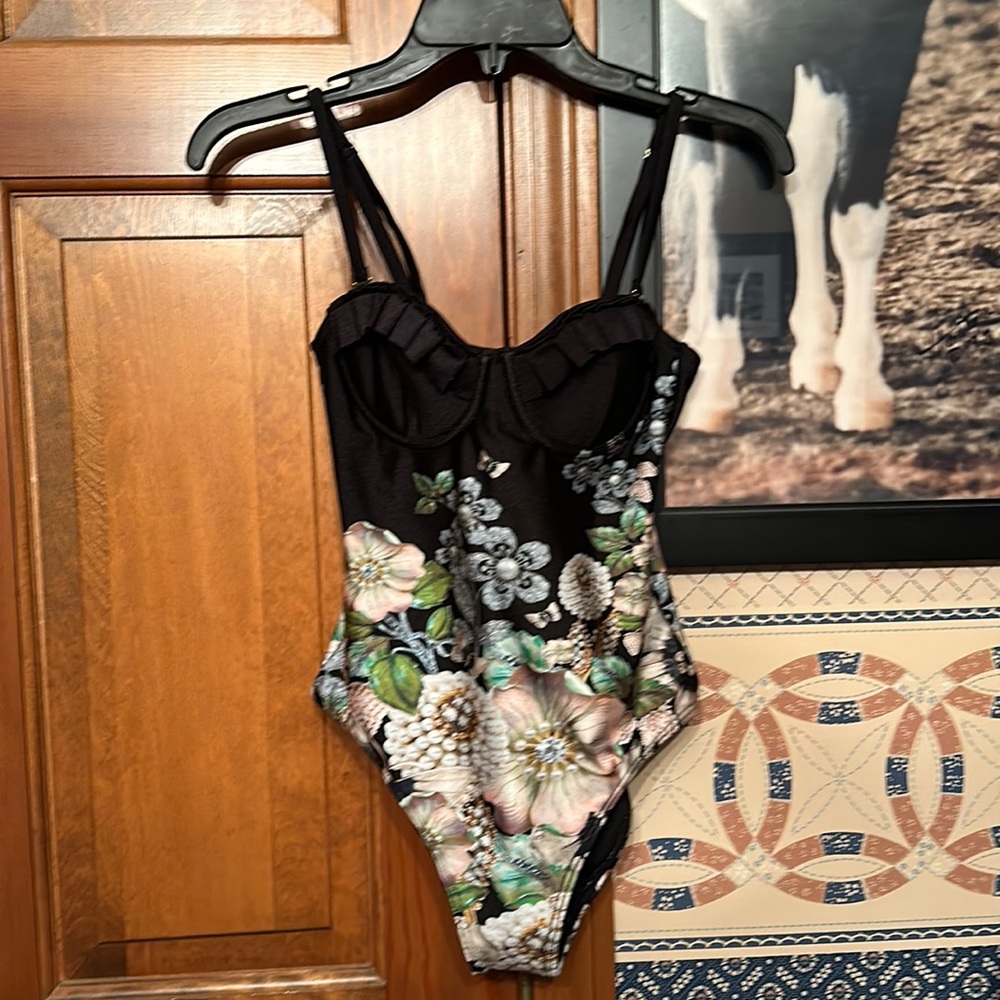 EUC Ted Baker Gem Gardens Bathing Suit - XS